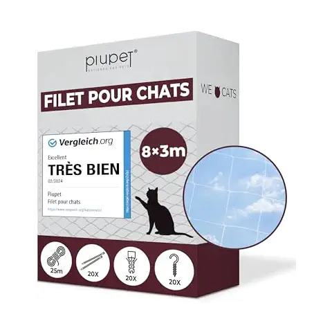Filet de Protection PiuPet 8x3m Cover