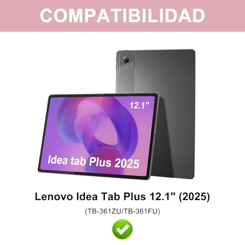 Teclado para Lenovo Idea Tab Plus 12.1 Funda Bluetooth Español Ñ 2