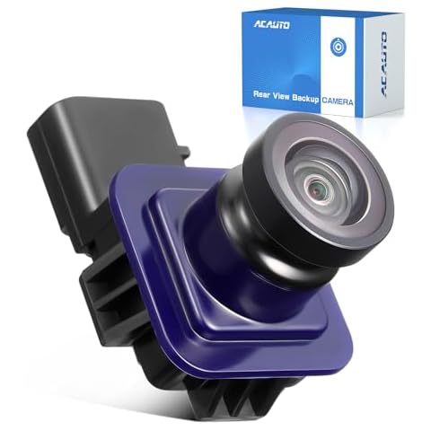 ACAUTO Rear View Backup Reverse Camera Fit for Ford Transit 150 250 350 350HD 2015-2017 Transit Cargo Van 2018-2019 Parking Back Up Assist Camera Replace# CK4Z19G490A CK4Z-19G490-A Cover