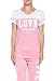 A.S JUNIORS Love Baseball Contrast Long Sleeve V-neck Tee Shirts