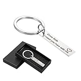 XinFun Drive Safe Keychain, I Need You here with me, Gift for Husband,Boyfriend and Best Friend