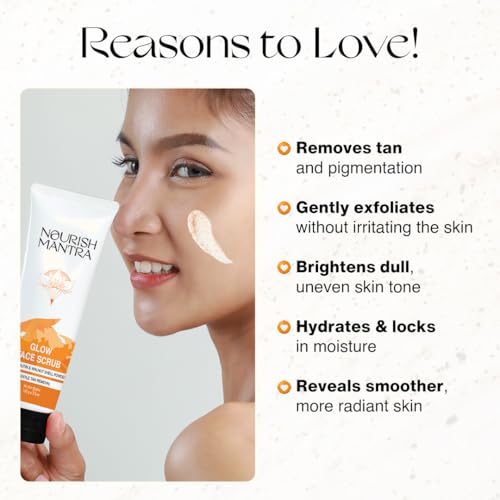 Nourish Mantra All-Day Liquid Eyeliner y Glow Face Scrub Combo miniatura 6