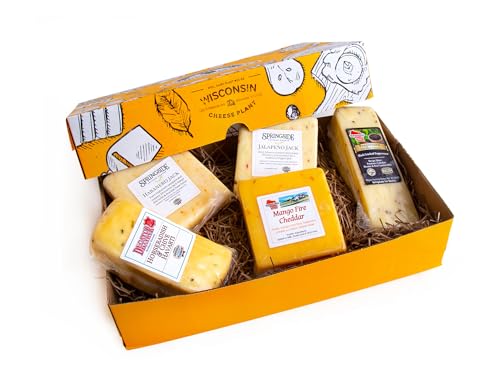 Hot and Spicy Wisconsin Cheese Gift Basket | Gourmet Spicy