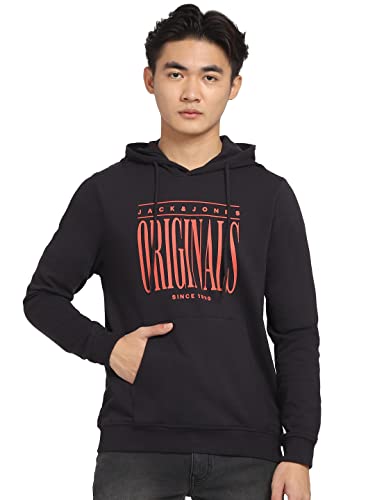 Image of Jack & Jones Men's Cottonblend Regular Fit Hooded Neck Sweatshirt