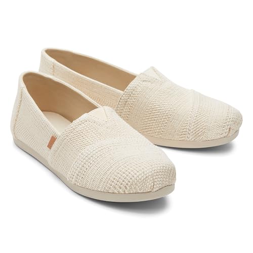 Image of TOMS Women's Alpargata Classic Slip-On Espadrille, Textile Upper