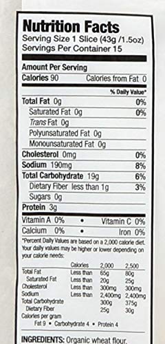 RUDIS BAKERY Organic Mountain Sourdough Bread, 22 OZ - Thumbnail 2