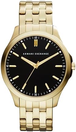 Armani Exchange Men's Stainless Steel Three Hand Dress Watch