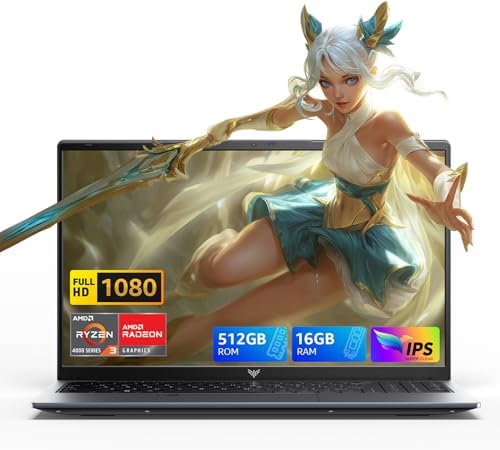 ACEMAGIC Ordinateur Portable 15.6 Pouces avec Processeur 4300U ju...