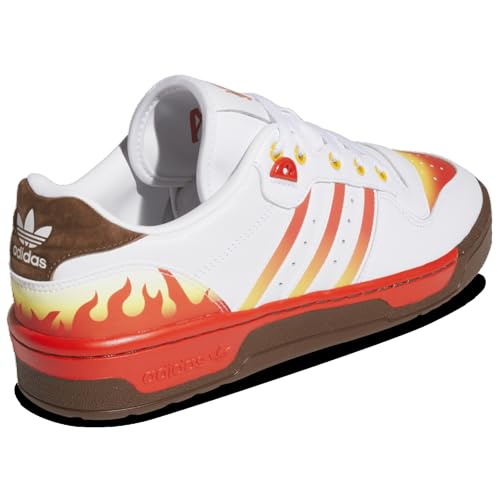 adidas Rivalry Low Demon Slayer - Men's (White/Red/Crew Yellow)3