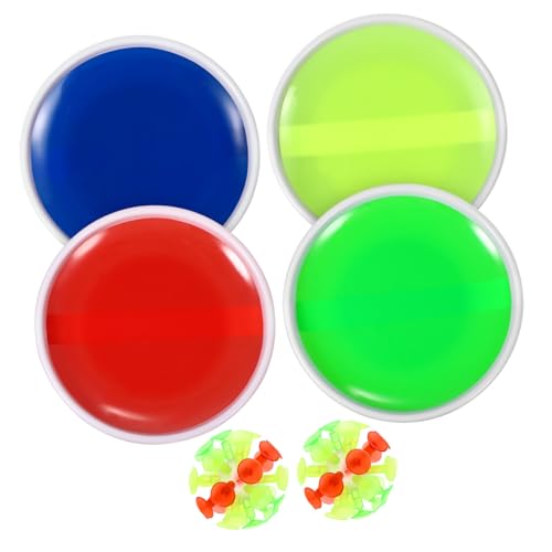 JOINPAYA Interactive Suction Cup Ball Toy Set Small Balls for Boys and Girls Random Color