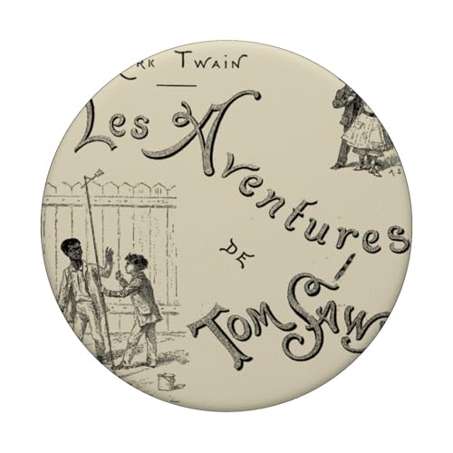 Les Aventures de Tom Sawyer - Poster Français PopSockets PopGrip Interchangeable – vue 3