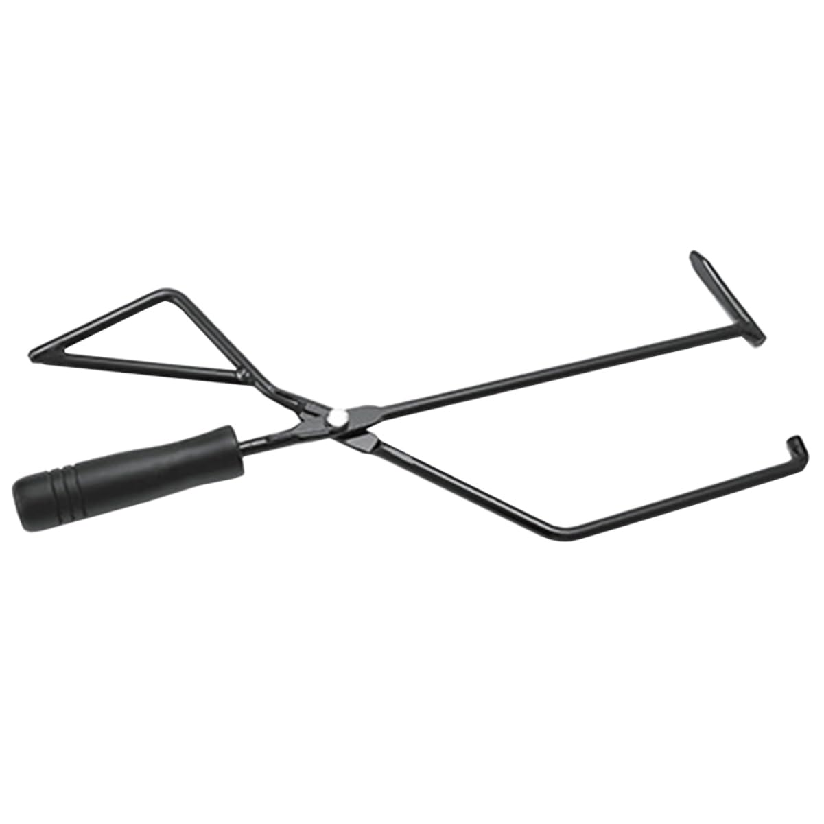 Pinza per Carbone da Barbecue e Focolare con Manico in Legno