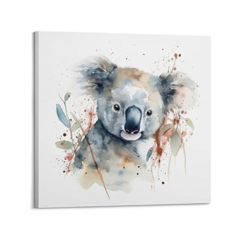 Tableau koala aquarelle pour créer une ambiance zen dans votre salon