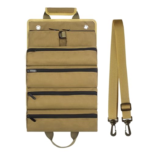 Tool Roll Bag 4 Pockets Bags Multi-Purpose Up Bag Wrench Spanner Oganizer Tools Storage Portable Motorcycle Tool Bag