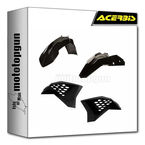 Cache carenage noir Acerbis haute résistance pour KTM SX 250 de 2007 à 2010