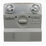 QDXCJF Overhead Console Sunroof Switch Panel Replacement Assembly for VW Jetta MK5 for Passat B6 for Golf 6-Light Grey
