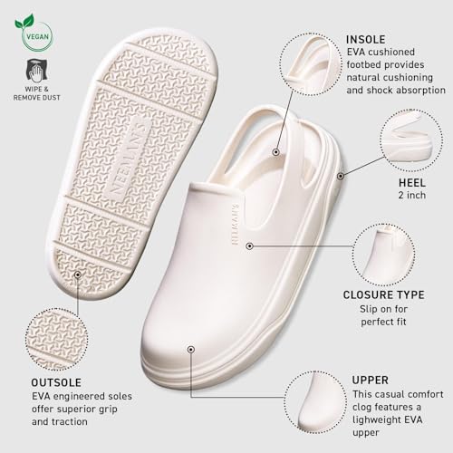 Image of Neeman's Cushers Clogs for Men | Lightweight, Fast-Drying, Cushioned Sole | All-Day Comfort for Rain & Summer