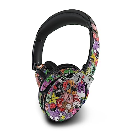 Image of MightySkins Skin Compatible with Bose QuietComfort 45 Headphones - Puppy Fall | Protective, Durable, and Unique Vinyl Decal wrap Cover | Easy to Apply, Remove, and Change Styles | Made in The USA
