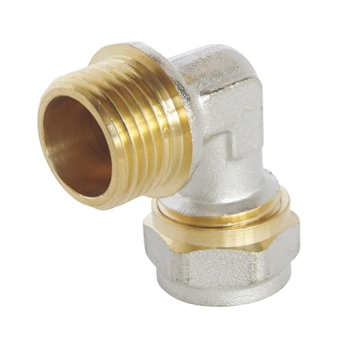 SOMATHERM FOR YOU - 3774-16-15S - Compresión codo de tubería multicapa Ø 16 - Masculino 15/21 (1/2 '')