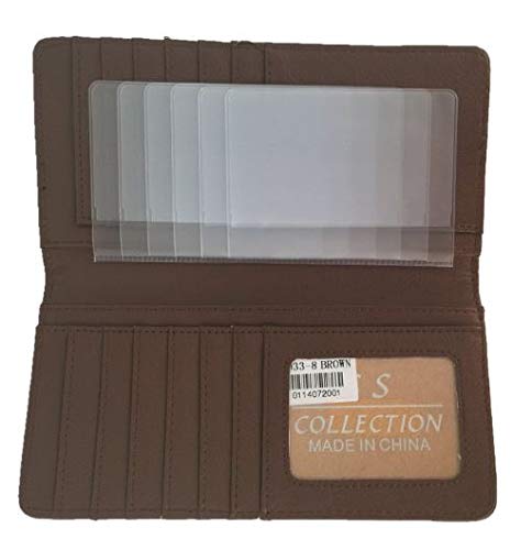 Cross Mens Wallet Texas Western Check Book Style W058 Brown3