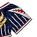 BOOMLEMON Mens Mesh Graphic Print Shorts Retro Casual Fashion Cool Shorts Active Gym Streetwear Short Pants(5468 Navy M)