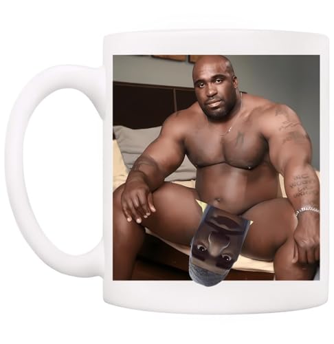 Barry Wood Big Dick Black Guy White Mug Novelty Mug Gift for Mom Dad Friends Coworkers Women Man, Humor Gift
