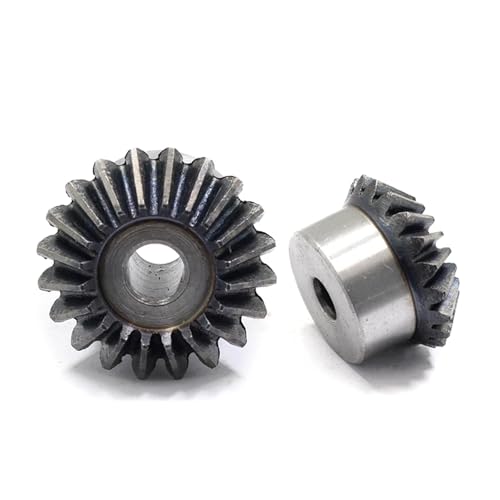 Engrenage conique en acier 45 usiné de précision module 2 alésage 15mm - 2