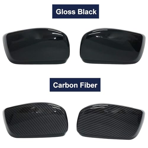 Coque de rétroviseur carbone pour BMW Série 5 E60 E61 look sport chic - 3