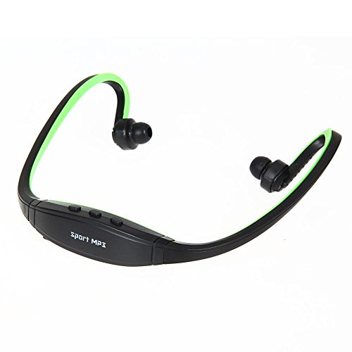 Broadroot deporte auriculares auriculares auriculares MP3 reproductor de música micro sd tf