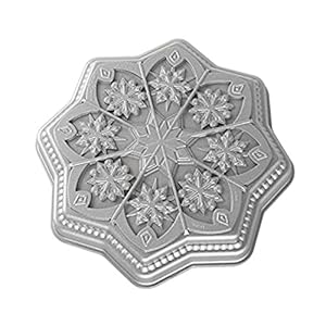 Nordic Ware Schneeflocke Motivbackform, 24,6cm