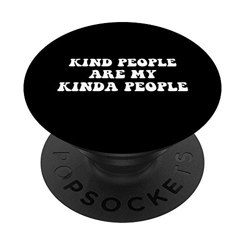 Kind People Are My Kinda People Retro Kindness PopSockets Agarre y Soporte para Teléfonos y Tabletas