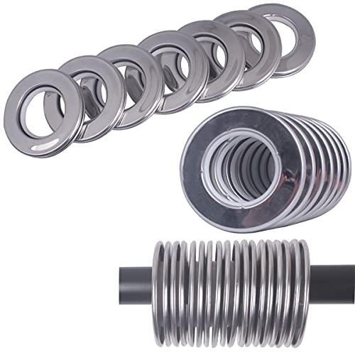 Anillos de metal de 40 mm para renovar cortinas de ventanas del hogar 6