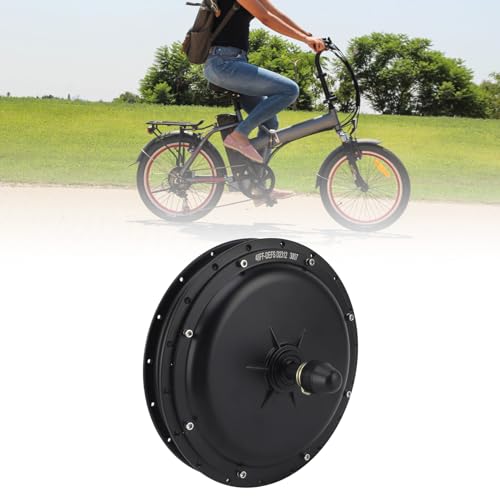 Motor de cubo elétrico de bicicleta 48V 1000W, motor de cubo de roda dianteira para bicicleta elétri