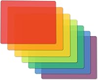 Fotouzy Flexible Cutting Boards Set of 7 - BPA-Free Plastic Mats, Non-Porous, Dishwasher Safe, Color-Coded 15x12 Inch Kitchen Essentials