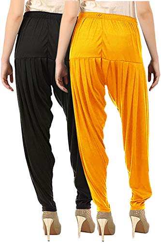 Image of Buy That Trendz Patiala Salwar for Women Viscose Patiala Pant Combo