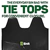 BIN IT 40 Tie Top, Everyday Refuse Sacks, Bin Bags, Bin Liners, 70 Litre, Recycled, Strong, Tear Resistant, 30 μm, Perfect for Every Day Use, Household, Office, Kitchen & Caterers #5