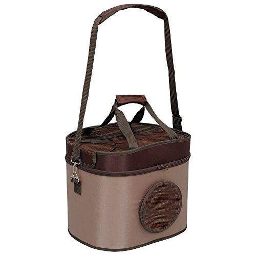 アイリスオーヤマ ペットキャリー シーツ取付可 撥水加工 ベージュ 小型犬 猫用