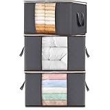 Lifewit Bolsa Almacenaje Ropa, Cajas Almacenaje Plegable, Organizador Armario,...