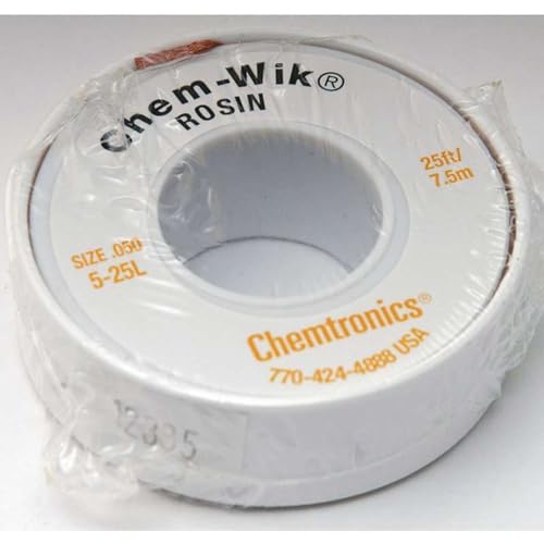 Trenza desoldadora Chem-Wik de alta pureza para desoldar con precision circuitos Chemtronics
