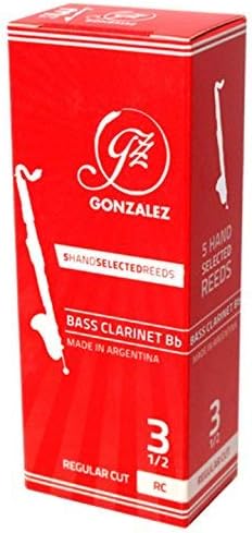 Gonzalez Bass Clarinet RC Reeds (2 1/2)