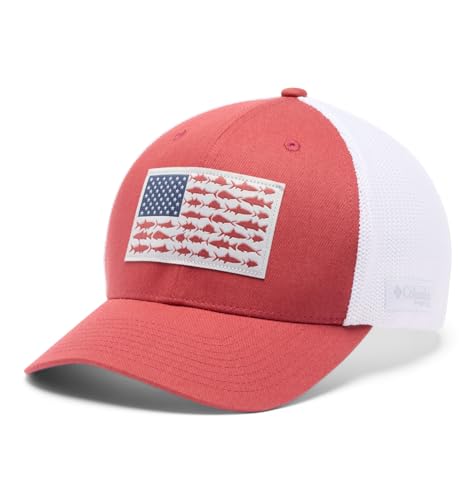 Image of Columbia Unisex Adult PFG Logo Mesh Ball Cap
