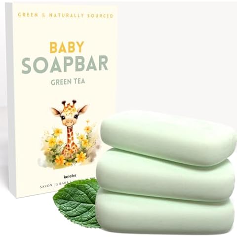 KELEBS Organic Baby Soap - Green Tea Cover