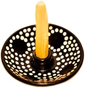Palo Santo Holder from Peru (White Dots)