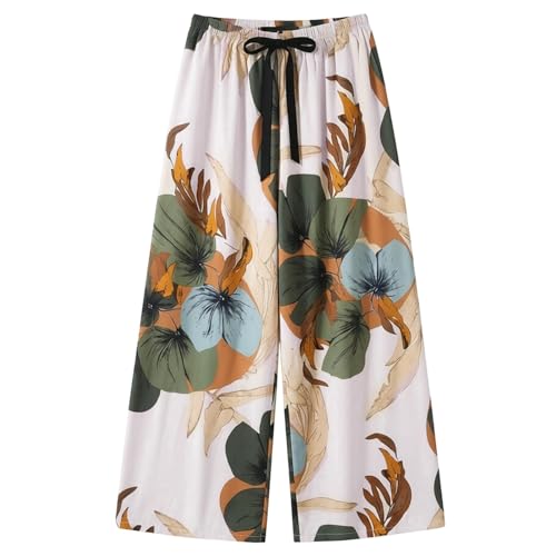 Pantalones De Deporte De Mujer Ancho Bajo Pijama Mujer Suave Y Comodidad Pantalones Casual Acampanado Cintura Elástica Gran Cintura Bajo Correr Ropa De Dormir