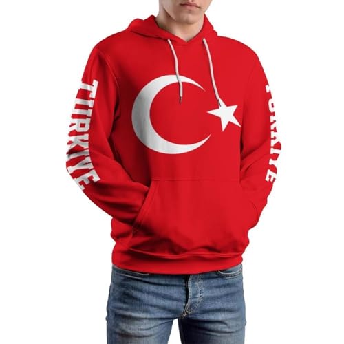 Sweat à capuche Turquie cadeau idéal pour passionnés de mode urbaine hip hop