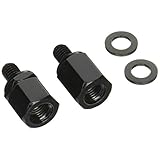 タナックス バイクミラー ナポレオン ネジ径変換アダプタ― ブラック 【正10mm→逆8mm】 C-3