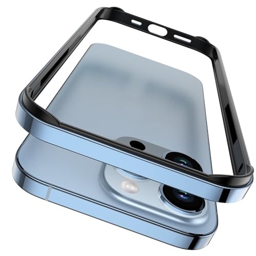 Coque en aluminium et silicone pour iPhone 16 Plus haute protection