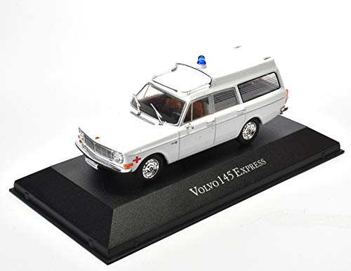 OPO 10 - Ambulance Vehicle 1/43 Compatible with Volvo 145 Express 1969 (AMB07)