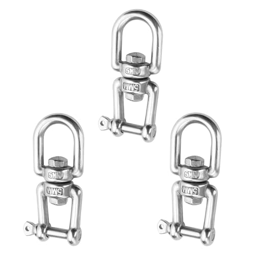 Mosqueton Giratorio Acero Inoxidable Marca HJIAMA