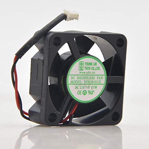 3cm 12V 0.7W 3010 DFB301012L Graphics Laptop Slim Ultra-Silent Fan